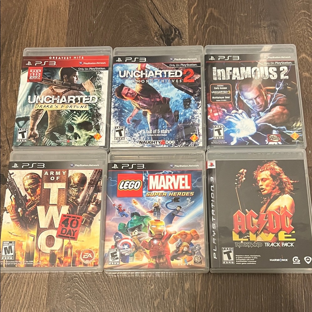 6 Games! - PS3 Bundle